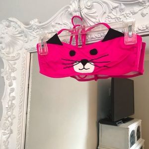 SALE Kawaii Meow Kitty Bikini Top